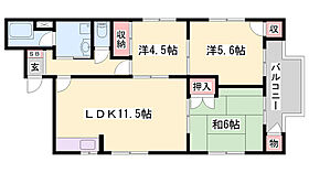 垣根マンション  ｜ 兵庫県姫路市八代本町2丁目（賃貸マンション3LDK・3階・76.02㎡） その2