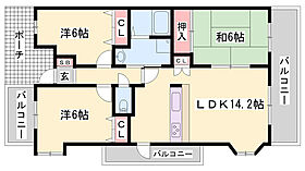 リバーオーク  ｜ 兵庫県姫路市名古山町（賃貸マンション3LDK・6階・70.00㎡） その2