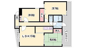 兵庫県加古川市加古川町美乃利（賃貸マンション3LDK・2階・73.88㎡） その2