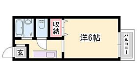 サンライフ・アイ　E棟  ｜ 兵庫県加東市喜田2丁目（賃貸アパート1K・2階・20.70㎡） その2