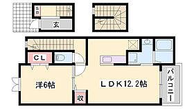 エスペランサII  ｜ 兵庫県神崎郡福崎町福田（賃貸アパート1LDK・3階・53.00㎡） その2