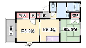 ハイツカンファーツリー  ｜ 兵庫県加東市社（賃貸アパート2K・1階・42.13㎡） その2