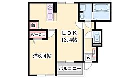 ル・レスト前田  ｜ 兵庫県姫路市網干区垣内南町（賃貸アパート1LDK・1階・47.41㎡） その2