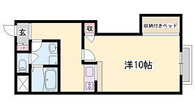 ＳＴＡＧＥ I  ｜ 兵庫県姫路市白国1丁目（賃貸アパート1K・1階・32.30㎡） その2