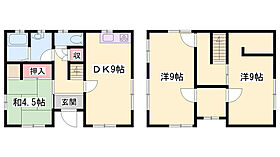 西蒲田山石借家  ｜ 兵庫県姫路市広畑区西蒲田（賃貸一戸建3LDK・2階・91.00㎡） その1