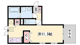 セジュールリアン  ｜ 兵庫県姫路市飾磨区中島1丁目（賃貸アパート1K・1階・32.89㎡） その2