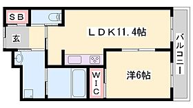 エイジングコート姫路  ｜ 兵庫県姫路市北条（賃貸マンション1LDK・6階・41.29㎡） その2