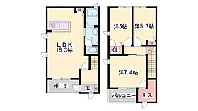 シャーメゾン上野田  ｜ 兵庫県姫路市飾磨区上野田6丁目（賃貸アパート3LDK・1階・82.77㎡） その2