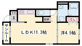 アリビオI  ｜ 兵庫県宍粟市山崎町段（賃貸アパート1LDK・1階・40.03㎡） その2