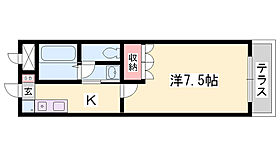 シャルマン・中島  ｜ 兵庫県姫路市飾磨区中島3丁目（賃貸アパート1K・2階・24.75㎡） その2