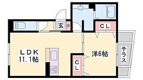 アトール恵比須  ｜ 兵庫県三木市大塚1丁目（賃貸アパート1LDK・1階・42.66㎡） その2