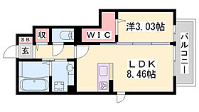 コンフォーティア  ｜ 兵庫県姫路市増位本町2丁目（賃貸アパート1LDK・1階・33.18㎡） その2