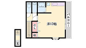 プレミール中野  ｜ 兵庫県加古川市平岡町中野（賃貸アパート1R・3階・34.97㎡） その2