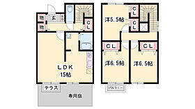 ユニフレックス北八代　B棟  ｜ 兵庫県姫路市北八代2丁目（賃貸アパート3LDK・1階・83.65㎡） その2