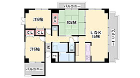 コーポ堂の前  ｜ 兵庫県姫路市安田2丁目（賃貸マンション3LDK・1階・88.80㎡） その2