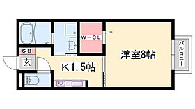 ジェントル阿成  ｜ 兵庫県姫路市飾磨区阿成（賃貸アパート1K・2階・30.27㎡） その2