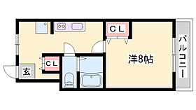 兵庫県姫路市伊伝居（賃貸マンション1K・4階・27.85㎡） その2