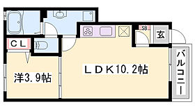 カプラン飾磨II  ｜ 兵庫県姫路市飾磨区玉地（賃貸アパート1LDK・1階・33.24㎡） その1