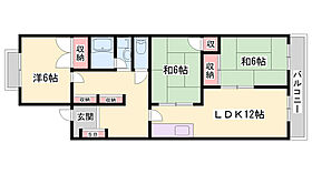 藤野ビル  ｜ 兵庫県姫路市紺屋町（賃貸マンション3LDK・5階・71.10㎡） その2