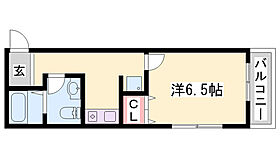 C-BLOCKS  ｜ 兵庫県加古川市加古川町北在家（賃貸マンション1DK・2階・26.37㎡） その2