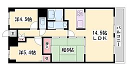 手柄アートスカイハイツ 3階/-