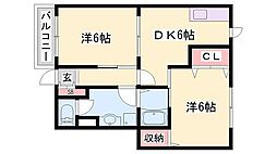 ミレニアム・カーサA 1階/-