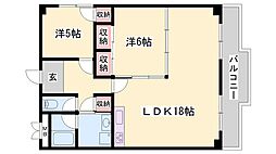 サンシャイン山下 B棟 2階