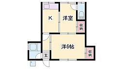 松浦アパート北棟 1階