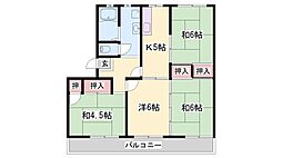 西夢前台ハイツ 5階