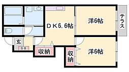 ヴィラ・ポポラーレII 1階