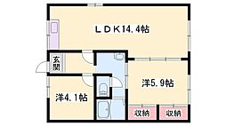 JAハイツ中屋 1階/-