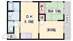 野里ハイツ 4階/-