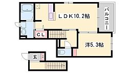 ビレッヂ飯田II 2階