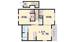 サンヴェールIS　B 2階/-