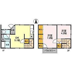 ツインサルビア 1階/-