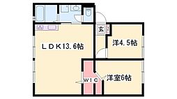 ハイツ天川 1階