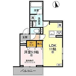 D’ｓ阿保 2階/-