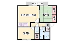 サンリジェールB棟 2階