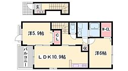 パン ルージュII 2階/-