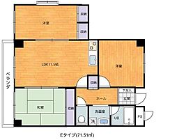 ソレーユ南条 3LDKの間取図画像