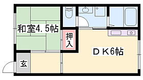 兵庫県姫路市八代緑ケ丘町（賃貸アパート1DK・2階・25.00㎡） その2