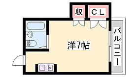 兵庫県姫路市上手野（賃貸マンション1R・3階・16.07㎡） その2