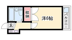 兵庫県姫路市宮西町3丁目（賃貸アパート1K・2階・18.23㎡） その2