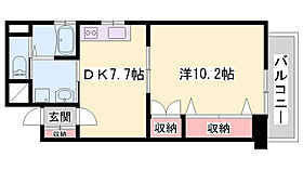 リッチ・キャッスルI  ｜ 兵庫県姫路市久保町（賃貸マンション1K・8階・41.32㎡） その2