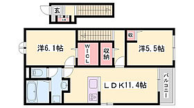 コンフォースHISAGO  ｜ 兵庫県姫路市勝原区丁（賃貸アパート2LDK・2階・56.08㎡） その2