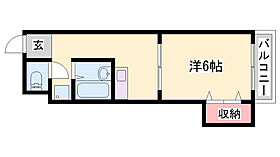 兵庫県姫路市西庄（賃貸マンション1DK・3階・22.81㎡） その2