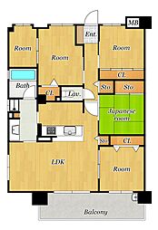 間取図画像 4LDK