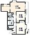 間取り：間取図（2ＬＤＫ）
