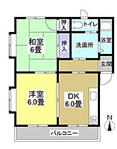 静岡県浜松市中央区早出町（賃貸アパート2DK・3階・43.00㎡） その2