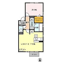 静岡県浜松市中央区東若林町（賃貸アパート1LDK・2階・45.84㎡） その2